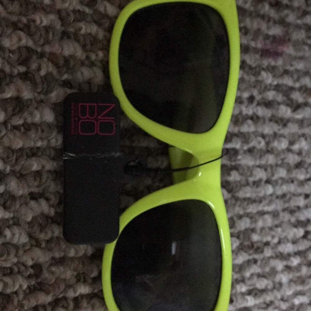 Yellow green sunglasses